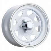 Jante acier 8 branches blanches 8X15 LAND ROVER-RANGE ROVER CLASSIC