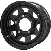 Jante acier 8 branches noire 7X16 Toyota Hilux Vigo-Isuzu D-Max