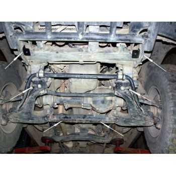 Blindage moteur acier Mitsubishi L200 06/1996-04/2006