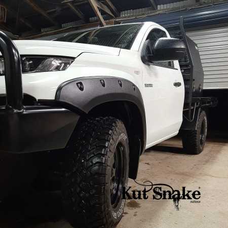 Elargisseurs d'ailes Mitsubishi L200 MR 2018- 70 mm largeur