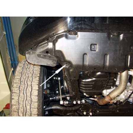 Blindage moteur aluminium TOYOTA RAV 4 11/2005-04/2013