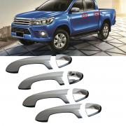Couvre poignée de porte inox Toyota Hilux Revo 2016+ TOYOTA
