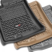 Tapis de pied avant noir Jeep Wrangler 2007-2018 5 portes