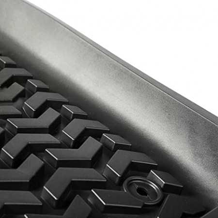 Tapis de pied avant noir Jeep Wrangler 2007-2018 5 portes