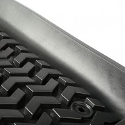 Tapis de pied avant noir Jeep Wrangler 2007-2018 5 portes