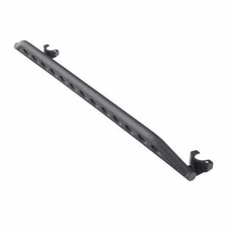 Kit de tubes de protection latéraux SRC noir avec marchepied 4 portes Wrangler JK 2007-2018