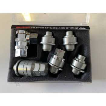 Antivol de roue Mitsubishi Pajero-Toyota KDJ 120/125 12X150 (jeu de 5) assise plate