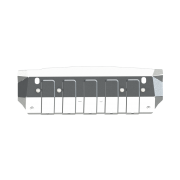Blindage boitier de direction aluminium Jeep Wrangler JL 08/2018-