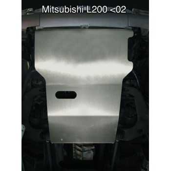 Blindage moteur aluminium Mitsubishi L200 2001-2006
