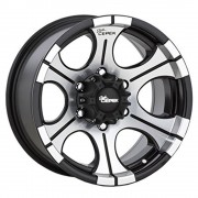 Jante DICK CEPECK 2 noir 8X15 Jeep Wrangler YJ-TJ