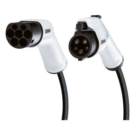 Cable EV 5 broches T2/T1 32AMP 7,2 KWH Phase-1 OSRAM