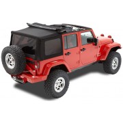Capotage de remplacement Bestop® Black Twill Jeep Wrangler JK 2010-2018