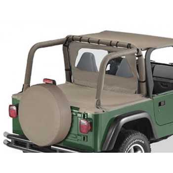 Housse d'arceau Dark Tan Jeep Wrangler TJ 1997-2002