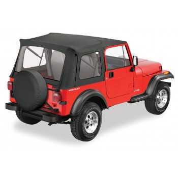 Capotage Supertop® Bestop® noir CJ-WRANGLER YJ 1976-1995