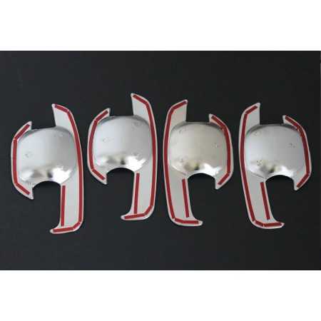 Inserts de poignées de porte chromées Toyota Hilux  2006-2014