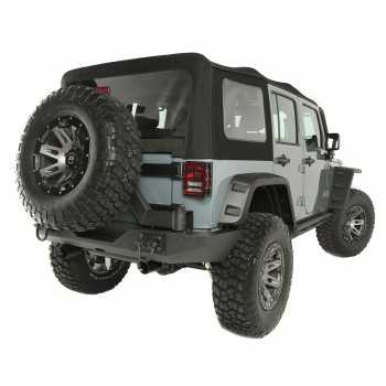 Capotage de remplacement RUGGED RIDGE noir Jeep Wrangler JK 2010-2018