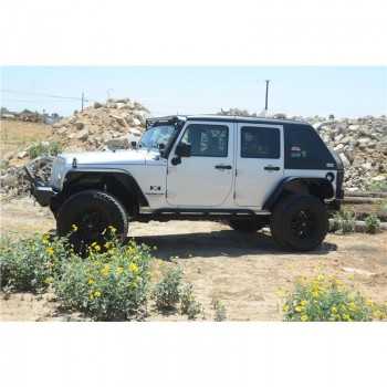 Hard Top Fastback complet noir Jeep Wrangler JK  4 portes