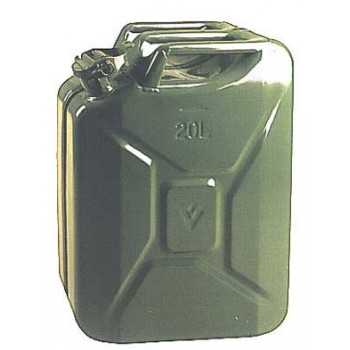 Jerrican type armée 5 litres dim. 27,5 x 25 x 11 cm