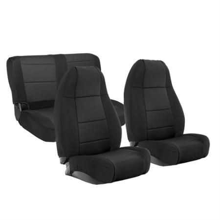 Housse de siege avant et arrière NEOPRENE noir