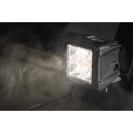 Phare 3" LED double ombre carré