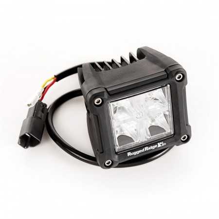 Phare LED double ombre carré
