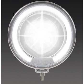 Phare rond halogene inox predateur 210 mm 12 V H1