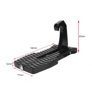 Marchepied universel aluminium noir