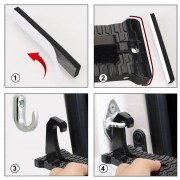 Marchepied universel aluminium noir
