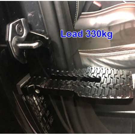 Marchepied universel aluminium noir