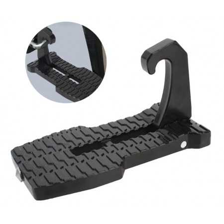 Marchepied universel aluminium noir