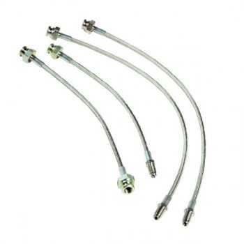 KIT DE FLEXIBLES DE FREIN ACIER INOX LADA NIVA LADA