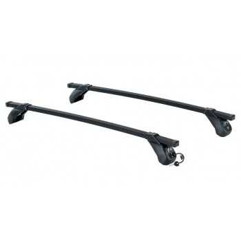 Jeu de 2 barres de toit Classic en Acier Renault Alaskan, Nissan Navara 2015-, Mercedes Classe X 2017-