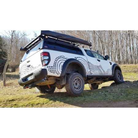 Attelage carré 2'' ROCKALU homologué Mitsubitshi