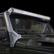 Support de phare sur baie de pare brise Jeep Wrangler JK 2007-2018
