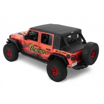 Capotage Halftop Bestop® Black Twill Jeep Wrangler JL 2018-