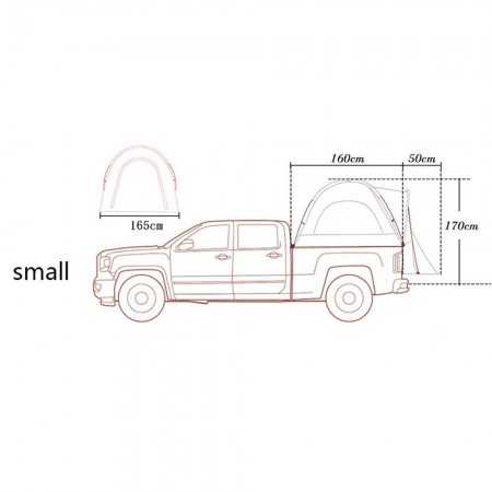 Tente pick up Rightline Gear version 2 portes TOYOTA