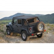 Capotage cargo Suntop Jeep Wrangler 4 portes noires 2007-2017