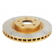 Disque de frein DBA arriere Rainuré-Percé Toyota hdj 80