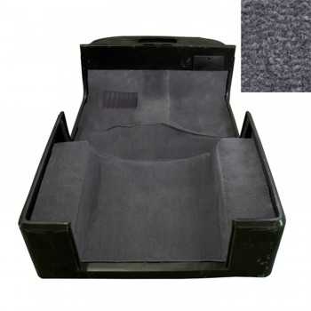 Tapis moquette de luxe gris Jeep Wrangler TJ 1997-2006