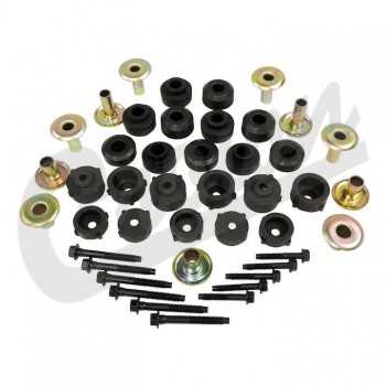 Kit silendbloc de caisse Jeep Wrangler TJ 1997-2006
