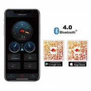 Batterie Lithium Sous Siège de 12.8V 100Ah LiFePO4 Smart BMS Avec Bluetooth