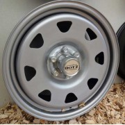 Cache moyeu Chrome cylindrique fermé diamètre 80 mm