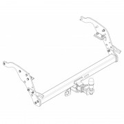 Attelage carré 2'' ROCKALU homologué Nissan Navara D40