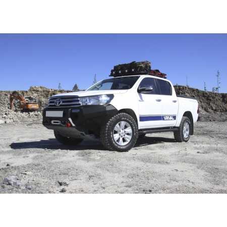 Pare choc avant aluminium 6 mm RIVAL Toyota Revo