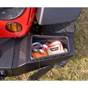 Embout de pare choc noir large avec rangement Jeep Wrangler JK 2007-2018