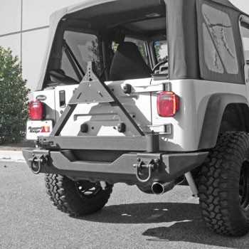 Porte roue de secours Jeep CJ et Wrangler de 1976 à 2006