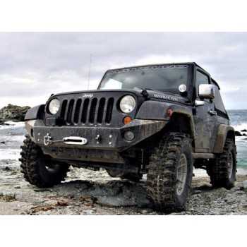 Pare chocs avant AFN avec support de treuil Jeep Wrangler JK 2007-