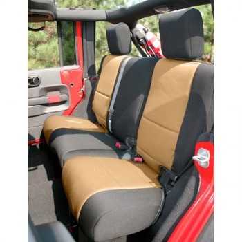 HOUSSE DE BANQUETTE ARRIERE BEIGE JEEP WRANGLER JK 4 Portes 2007- JEEP