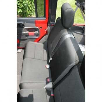 HOUSSE DE BANQUETTE ARRIERE NOIR JEEP WRANGLER JK 2 Portes 2007- JEEP