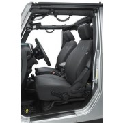 Housse de siege avant BESTOP noir Jeep Wrangler JK 2013-2018